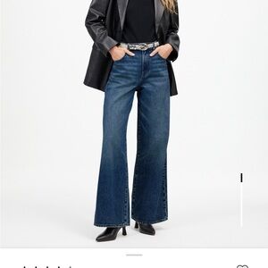 NWT Madewell Superwide-leg jeans size 28